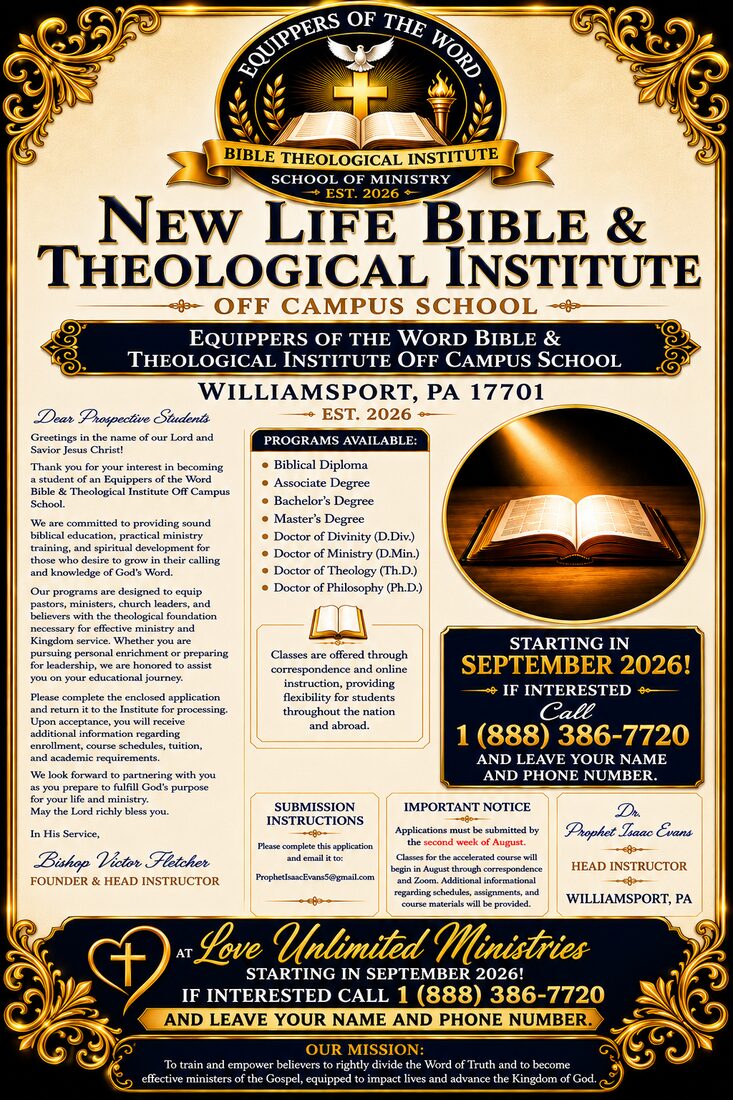 Equippers of the Word Bible & Theological Institute, Williamsport PA